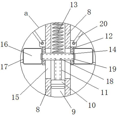 An assembly and clamping tool for filling the inner groove of an integrally formed sheet metal part of an automobile engine