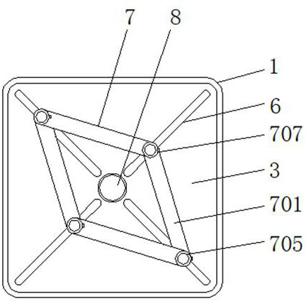 An assembly and clamping tool for filling the inner groove of an integrally formed sheet metal part of an automobile engine