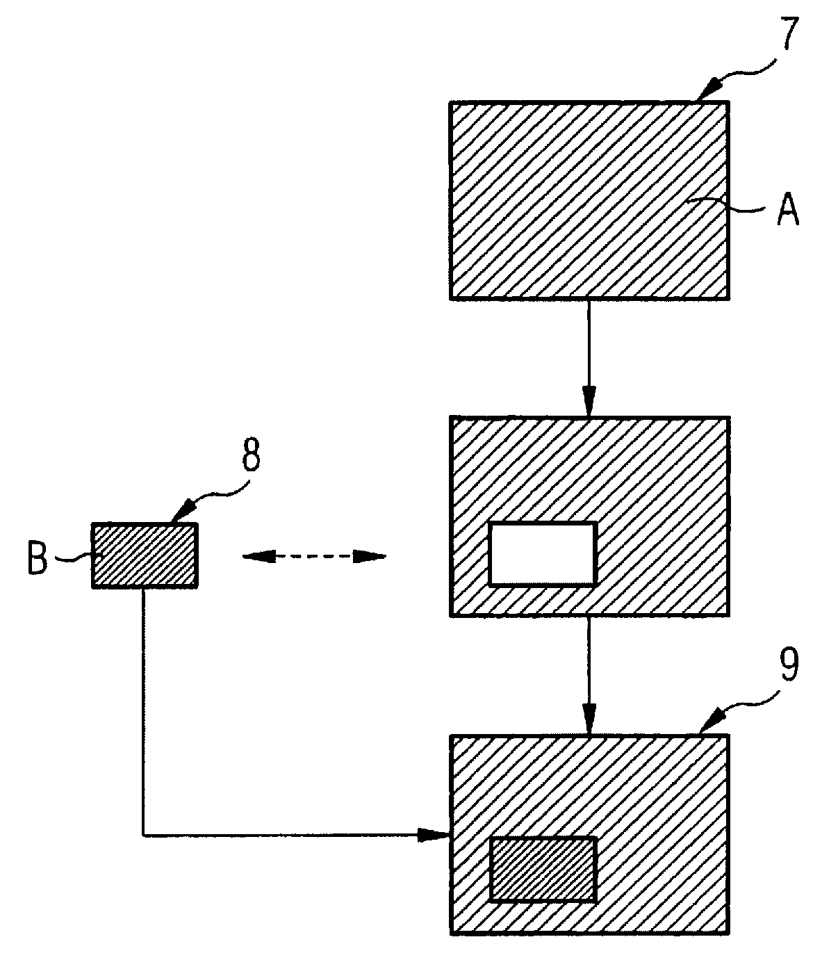 Method for extending the display of a 2D image of an object region