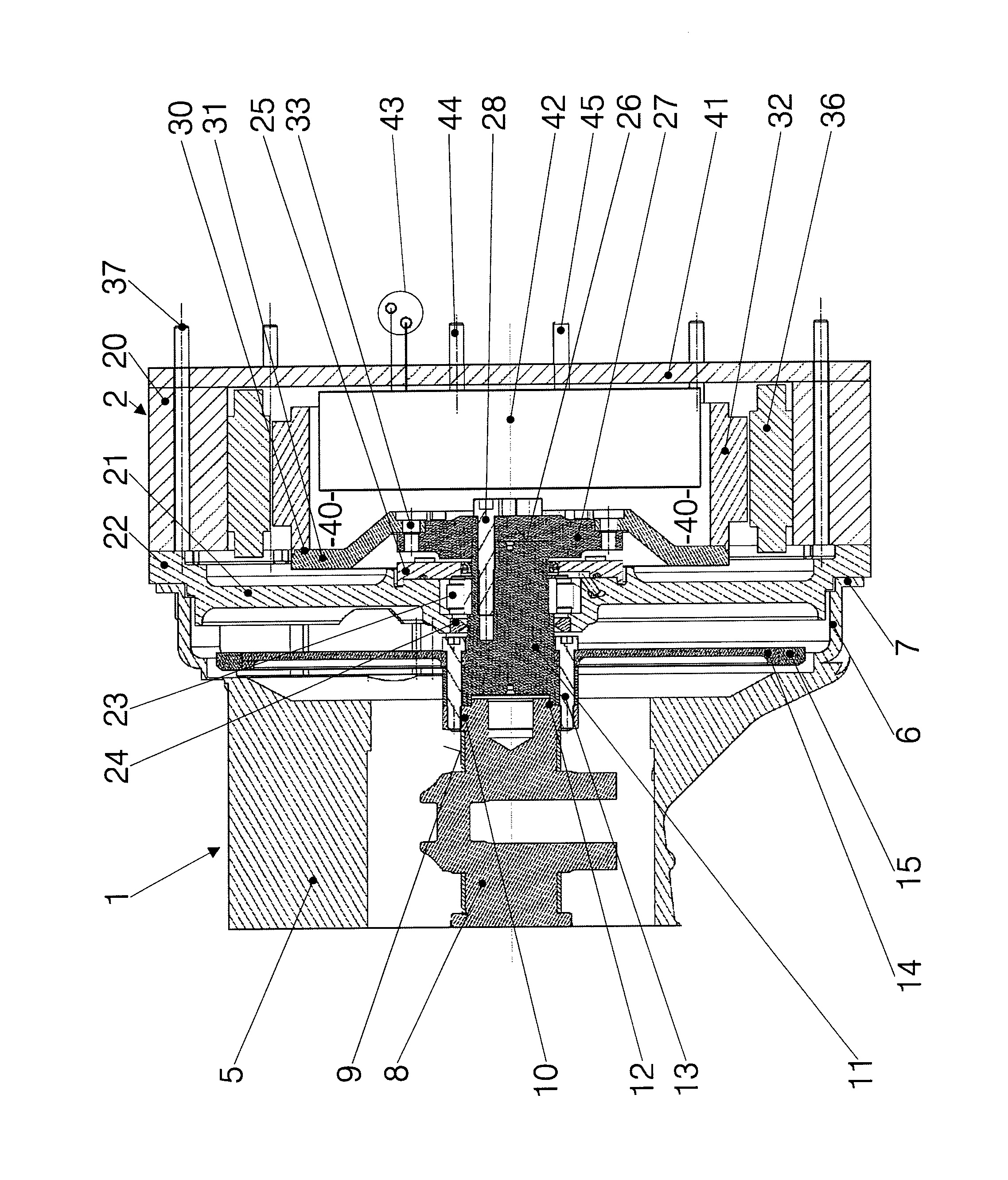 Generating unit comprising a combustion engine and a generator