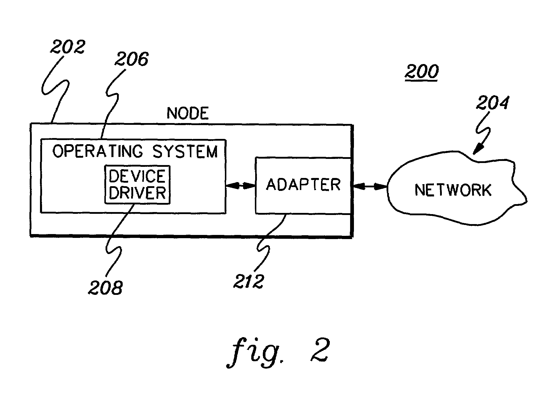 Technique for controlling selection of a write adapter from multiple adapters connected to a high speed switch