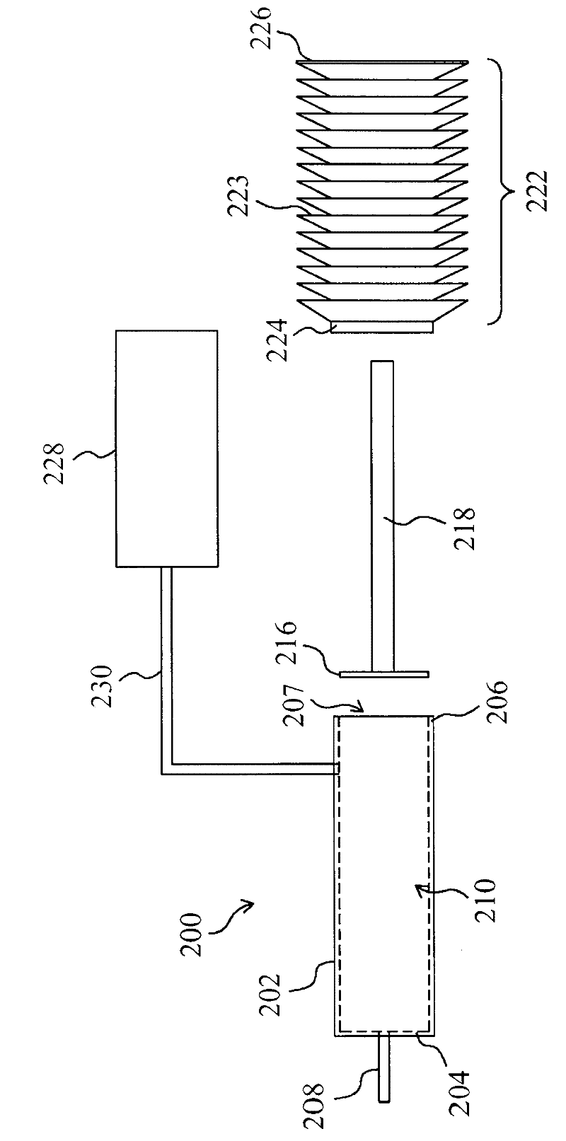 Extracting device and method thereof