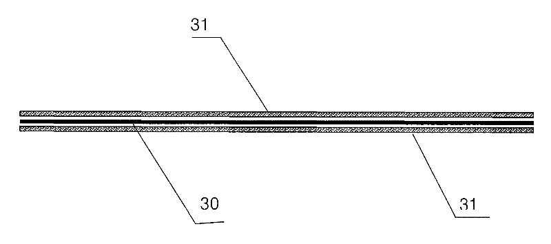 Firework safety fuse and manufacturing method thereof