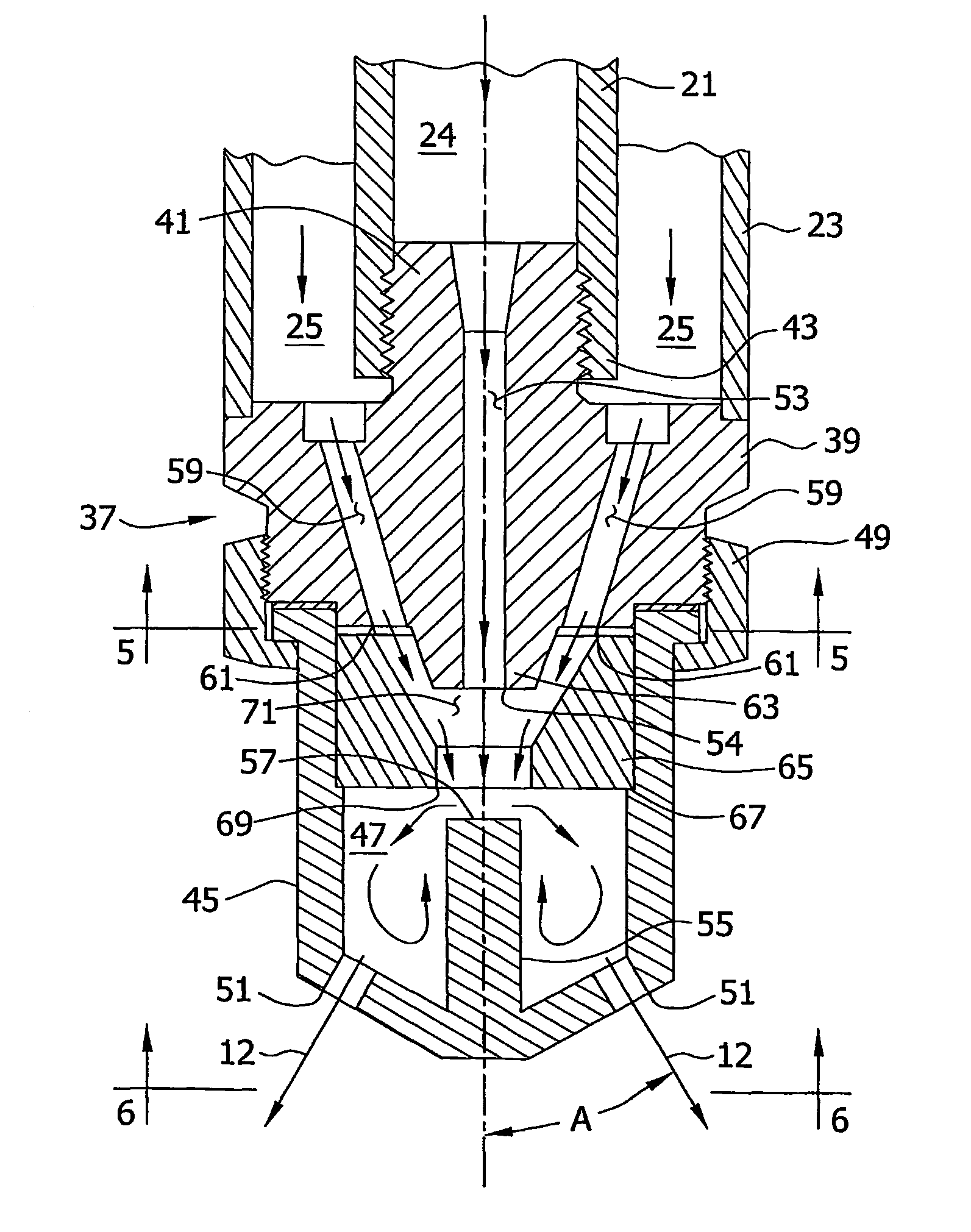Process and apparatus for the combustion of a sulfur-containing liquid