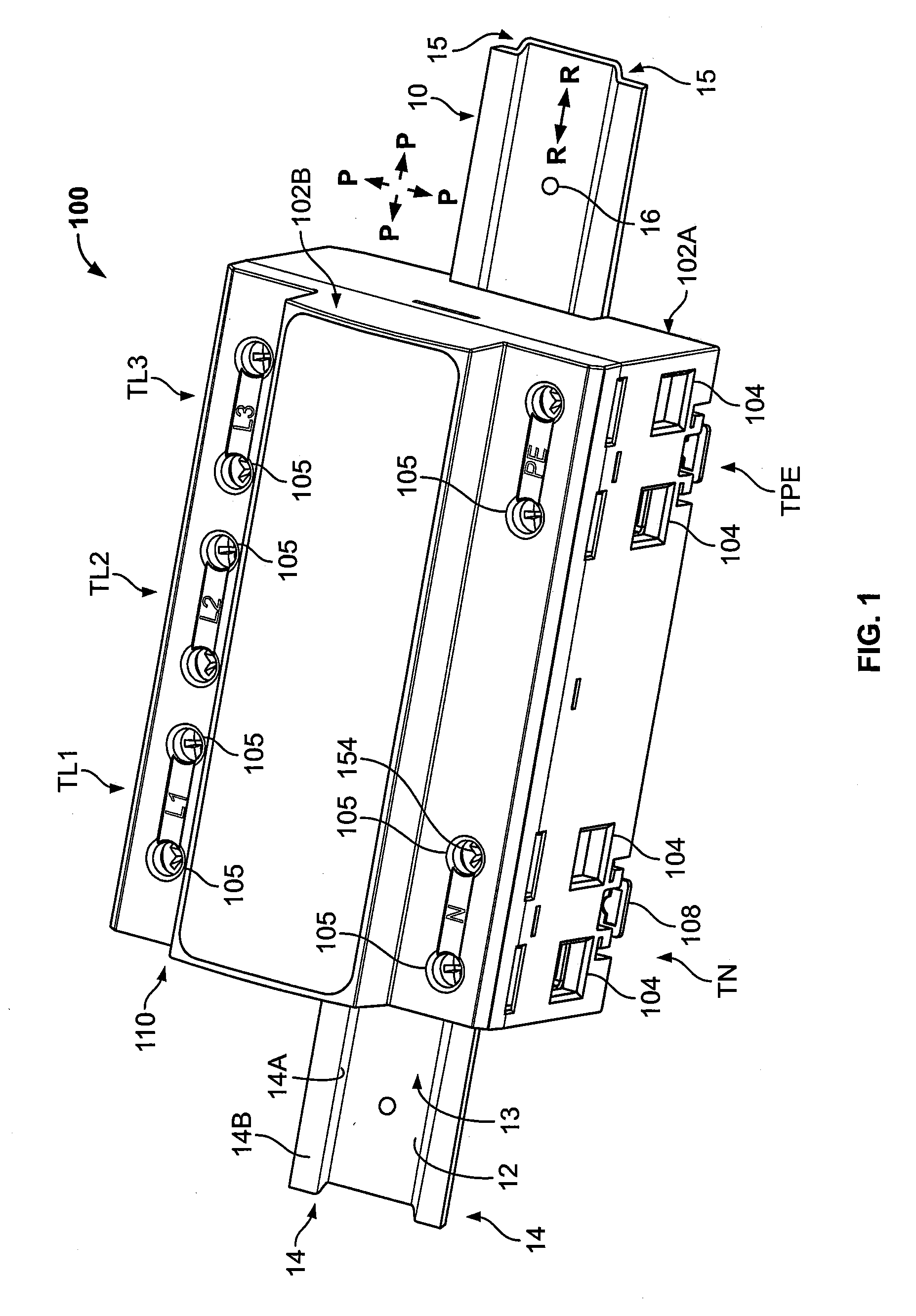 Modular overvoltage protection units