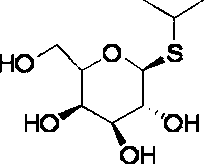 A kind of preparation method of isopropyl-beta-d-thiogalactoside