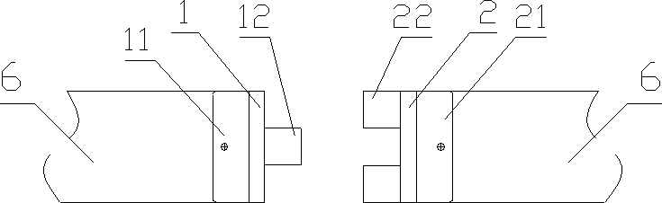 Enclosure connecting structure