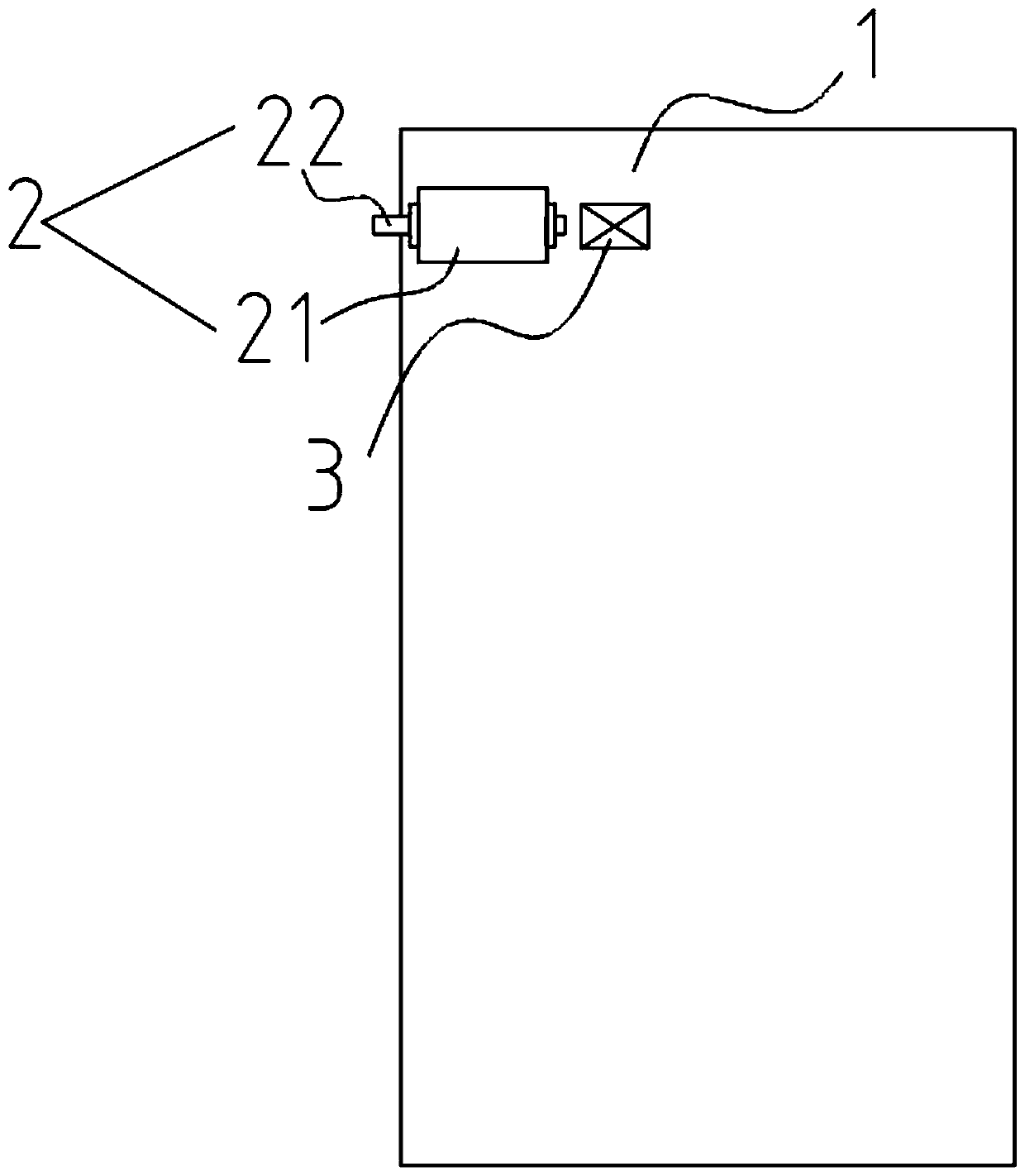 Elevator shallow pit depth control device and control method