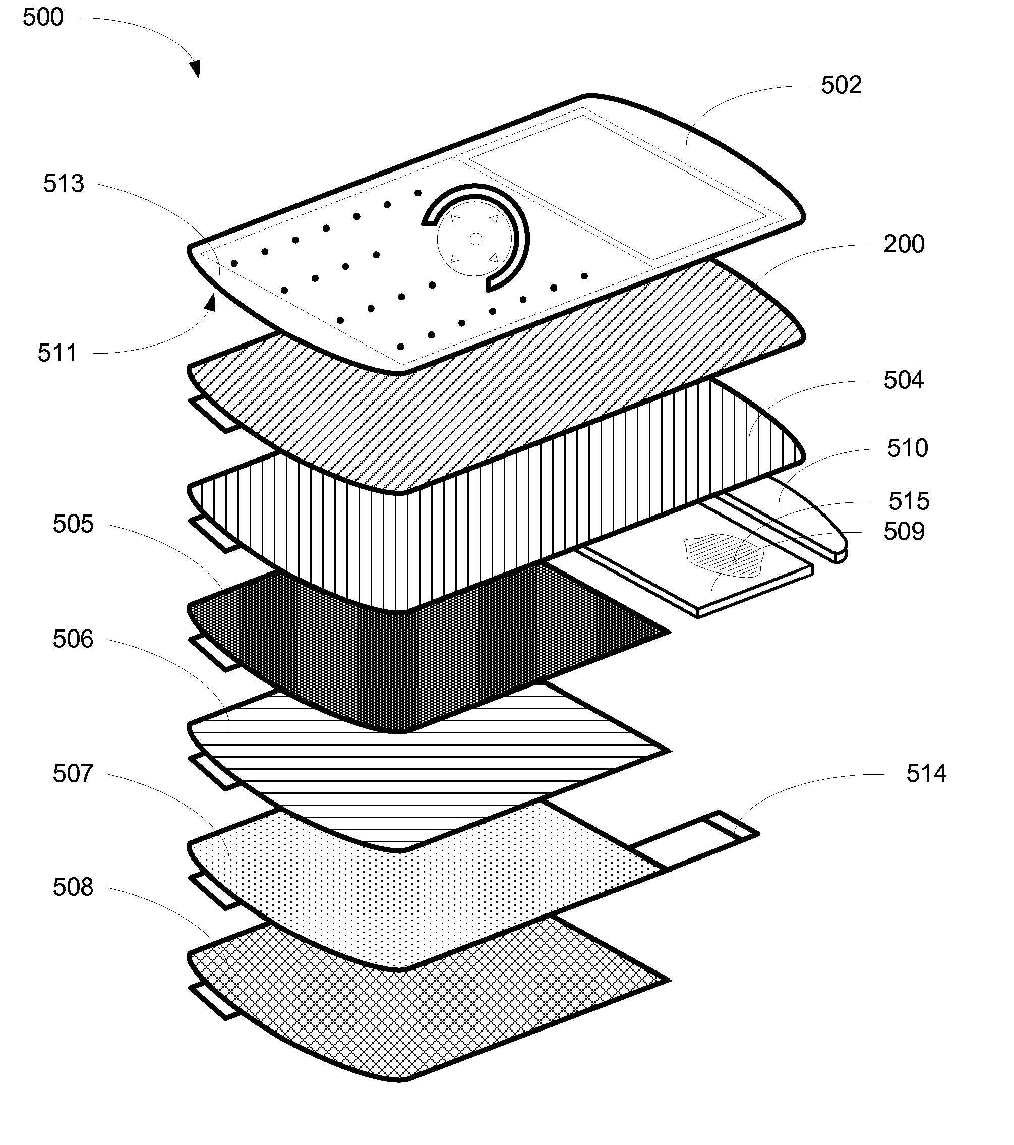 Electrically Non-interfering Printing for Electronic Devices Having Capacitive Touch Sensors