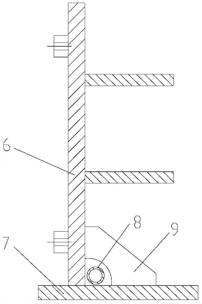 End steel shell mounting and positioning device and operation method