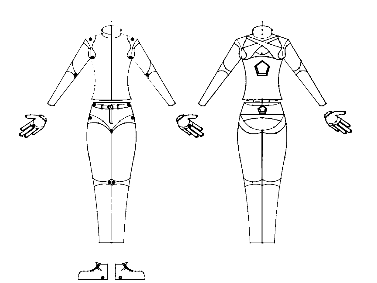 Wearable system for posture tracking and improvement and somatosensory game remote interconnection and interaction