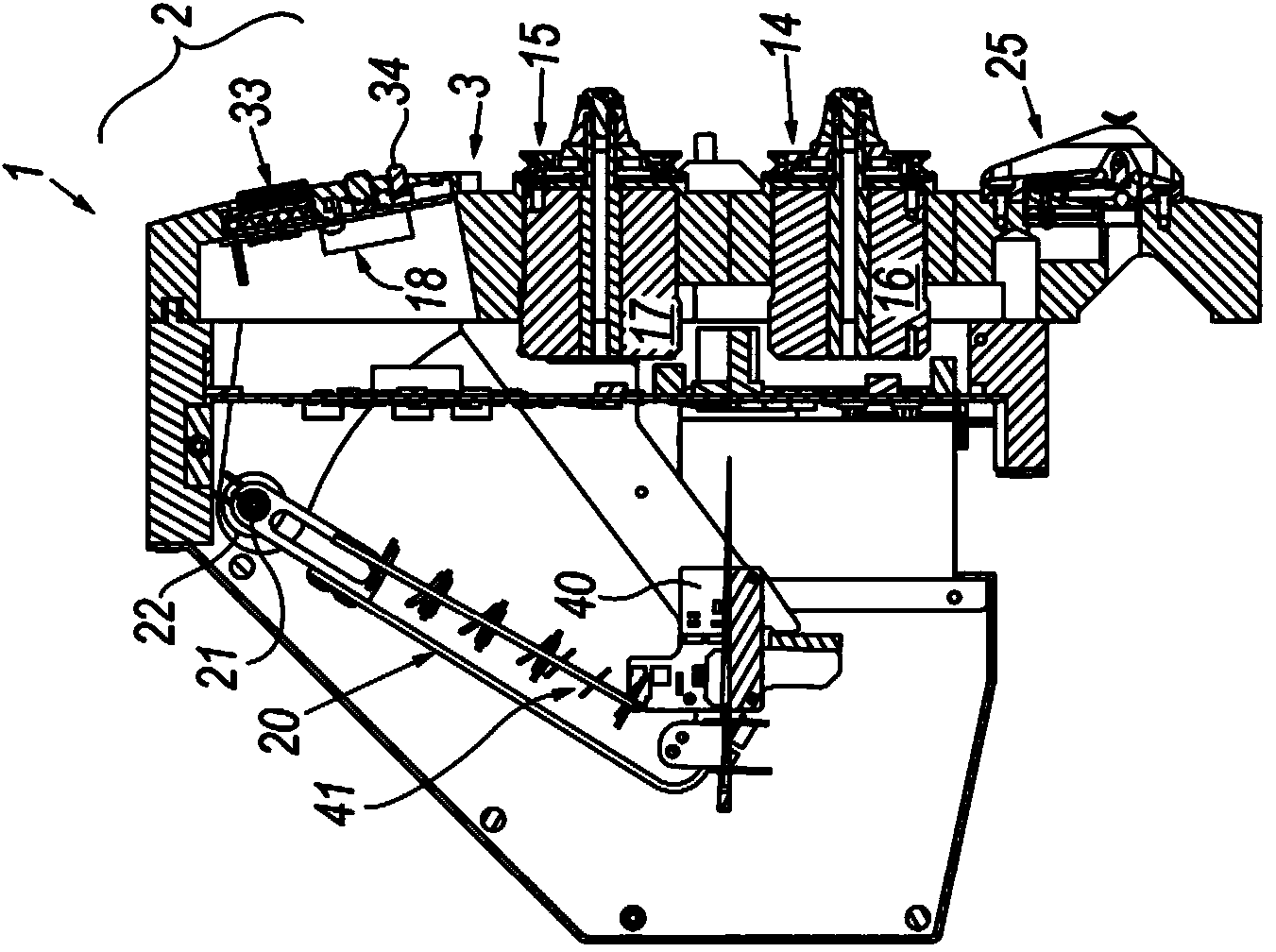 Positive feeder device for feeding metal wires at constant tension