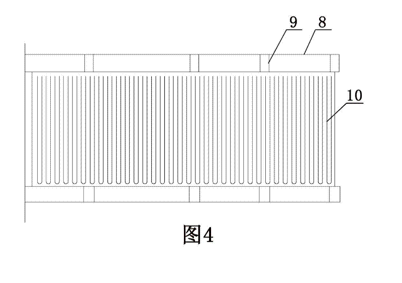 Heating wire heating device and construction method for winter concrete