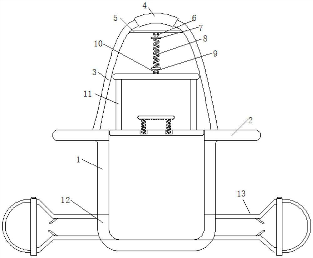 A mouse trap that changes position based on gravity