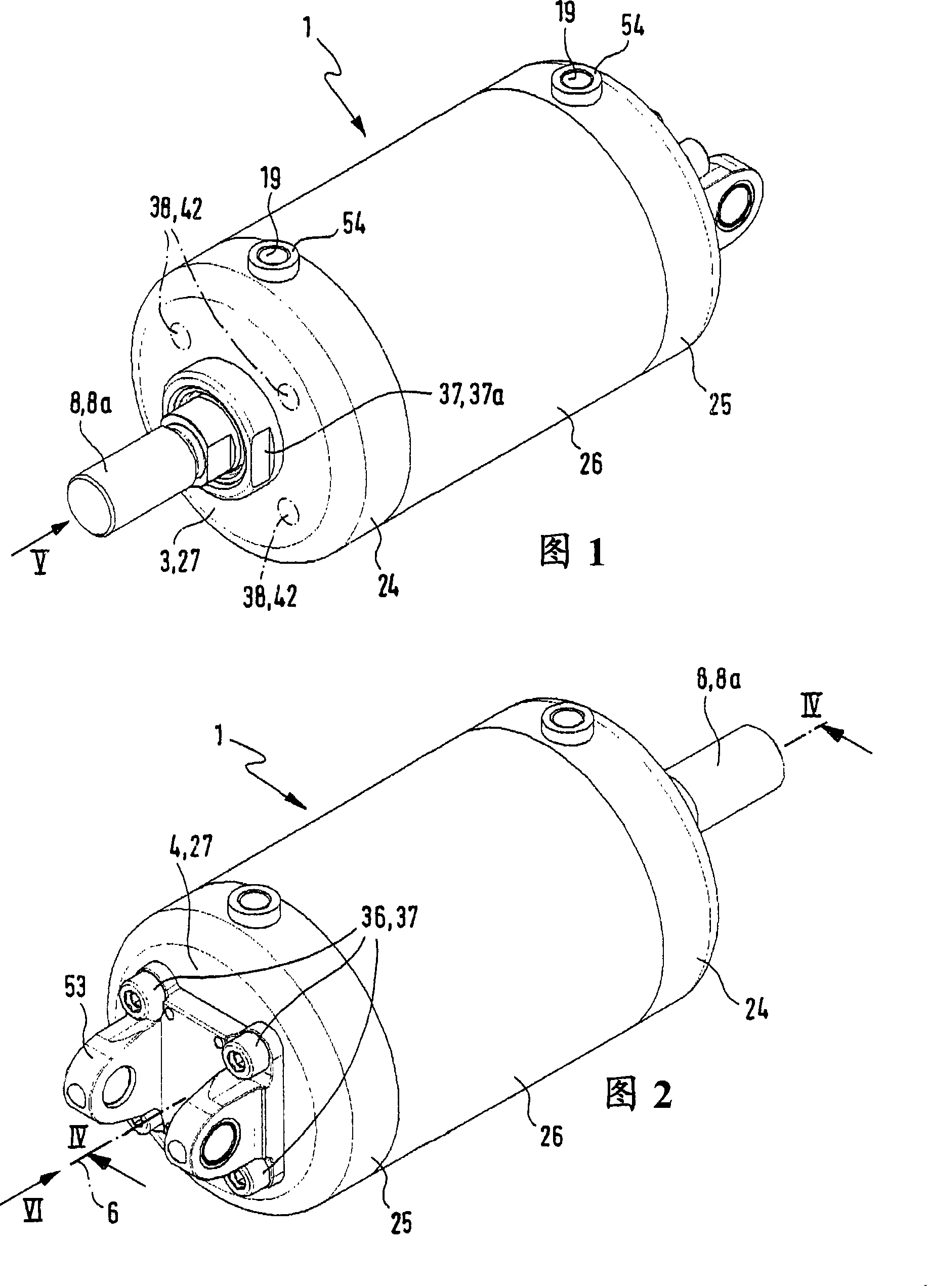 Fluid operated linear motor