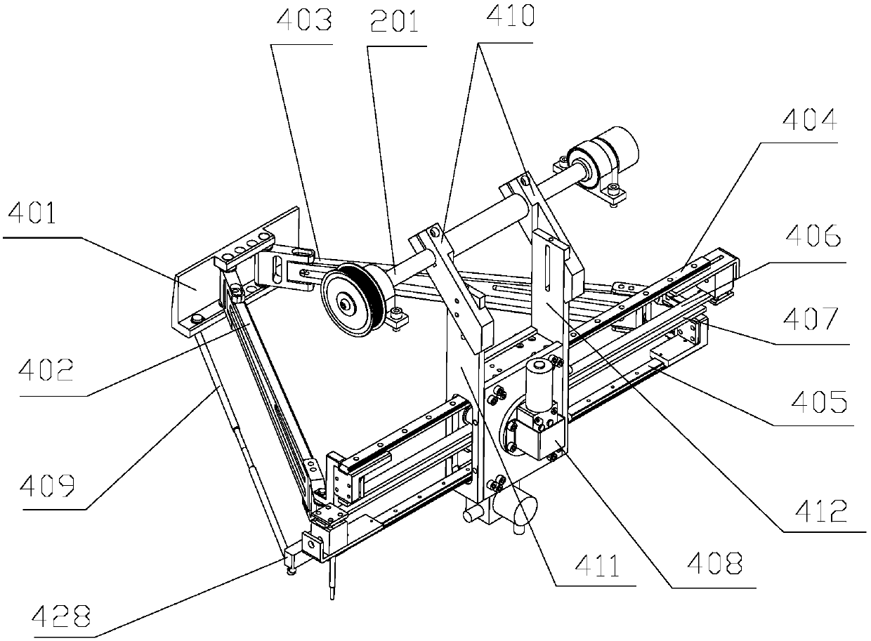 Automatic billiard swing device