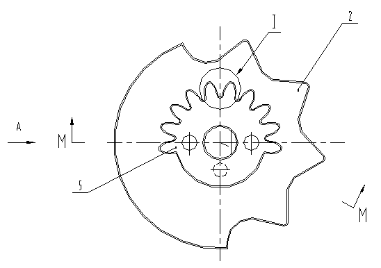 High performance motorcycle engine powder metallurgy gear cam and manufacturing method thereof