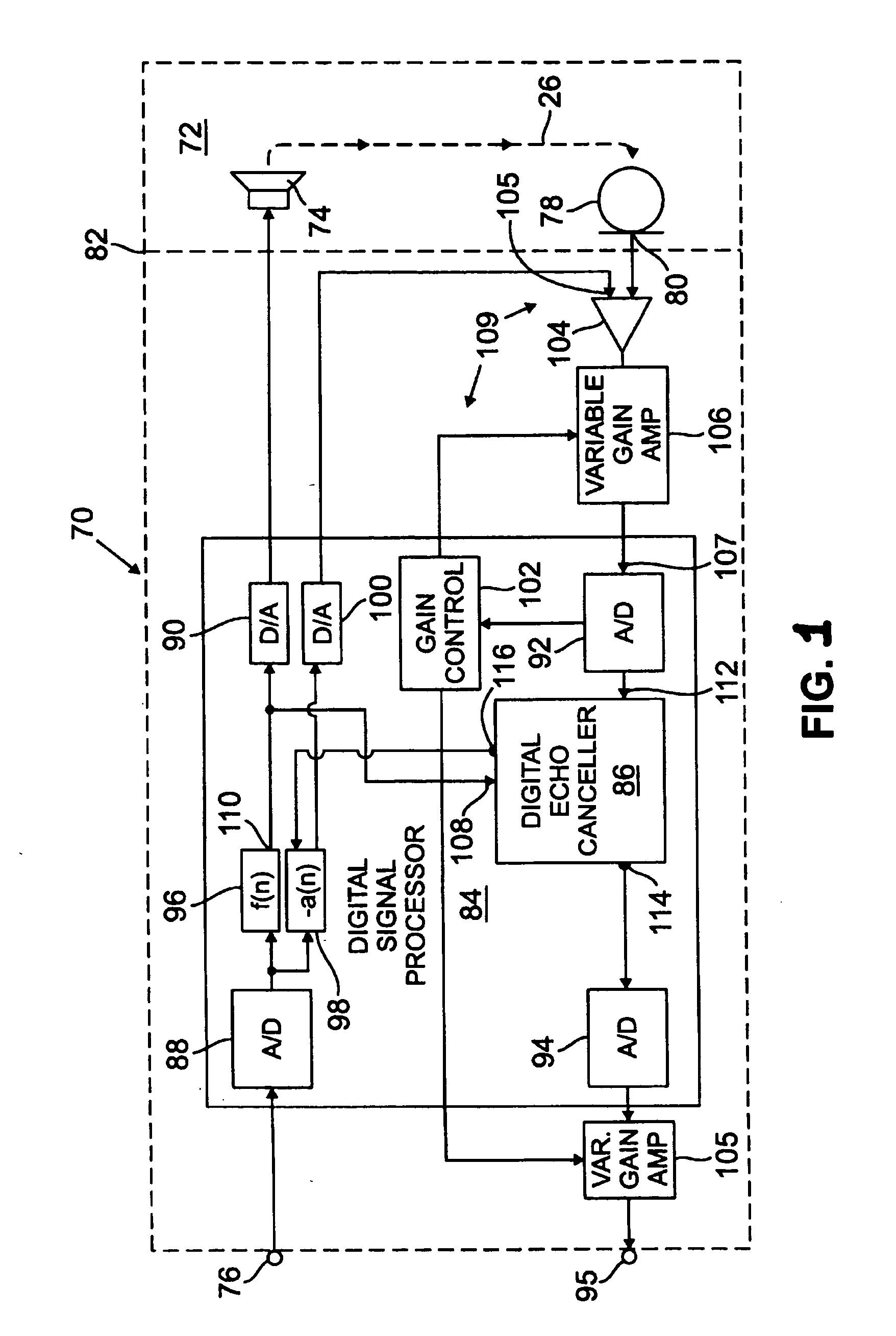 Reduction in acoustic coupling in communication systems and appliances using multiple microphones