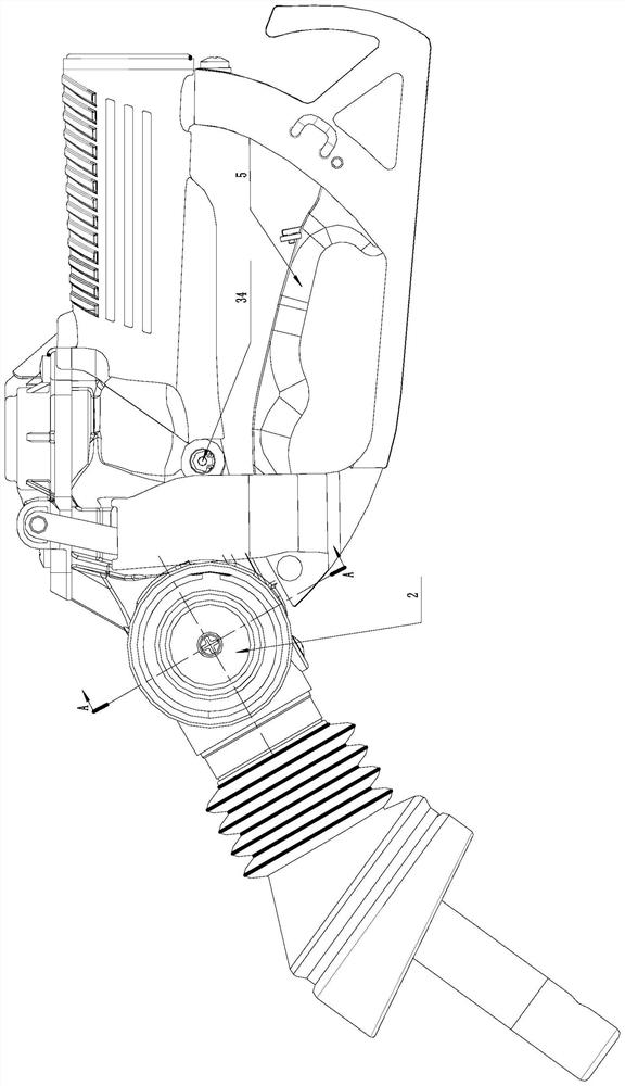 Oil gun integrating vehicle-mounted oil gas recovery system and gas station secondary oil gas recovery system and oiling machine