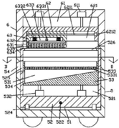 Caking fertilizer crushing device for agricultural industry