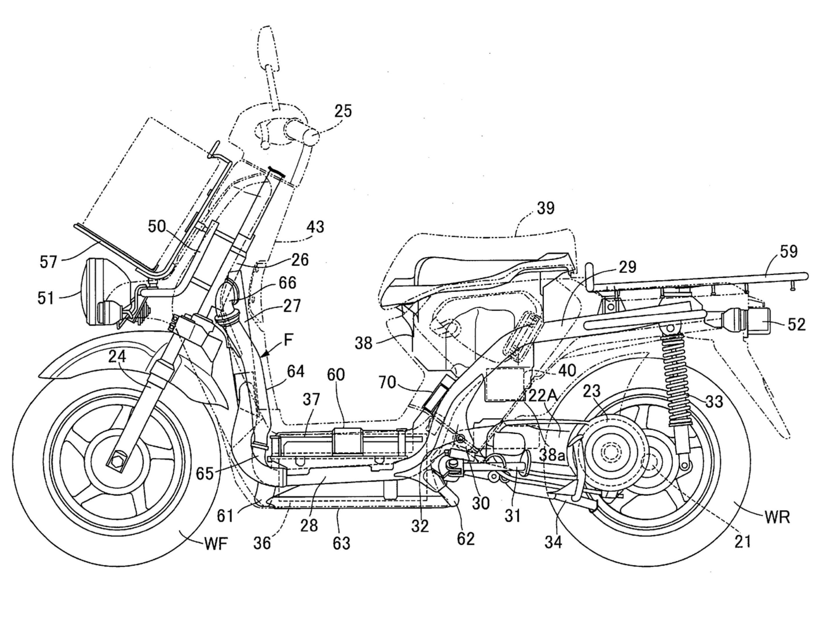 Speed sensor installation structure in a vehicle