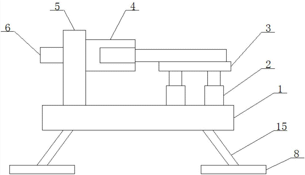 Device for efficiently removing welding seam surplus height of composite stainless steel tube