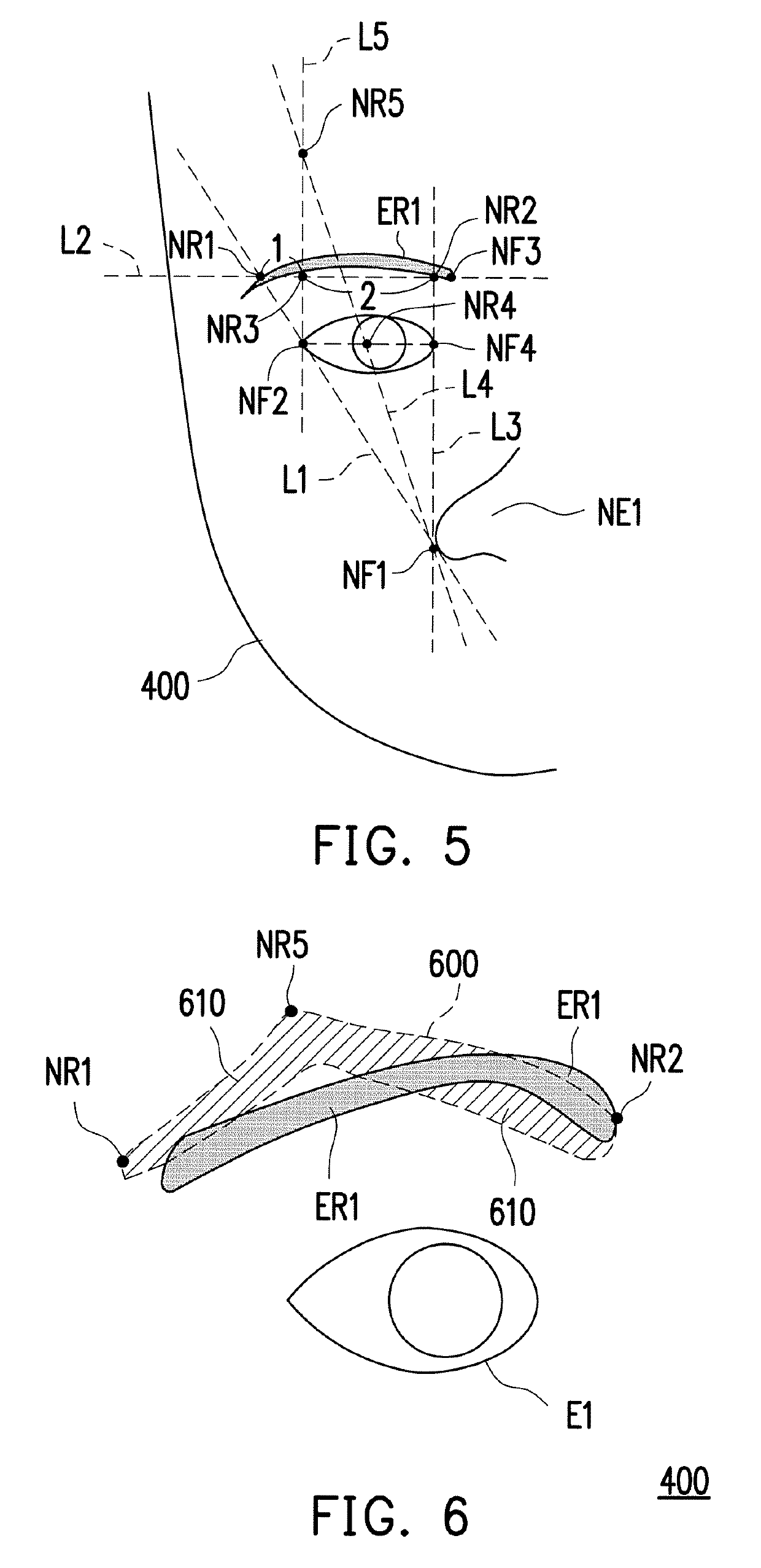 Eyebrow shape guide device and method thereof