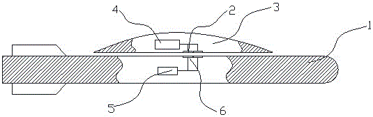 Surface contact type bus device