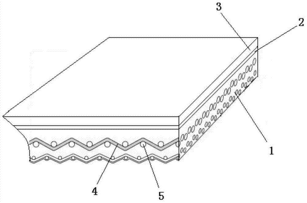 Conveying belt capable of reducing lateral side fuzz amount generation and preparing method of conveying belt