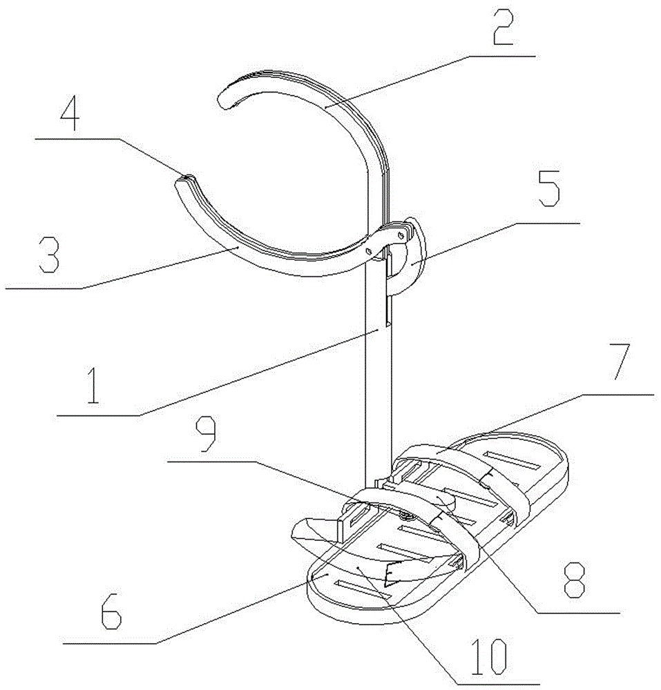 Method of entering strong electric field along ultrahigh-voltage tension insulator string and pedal device