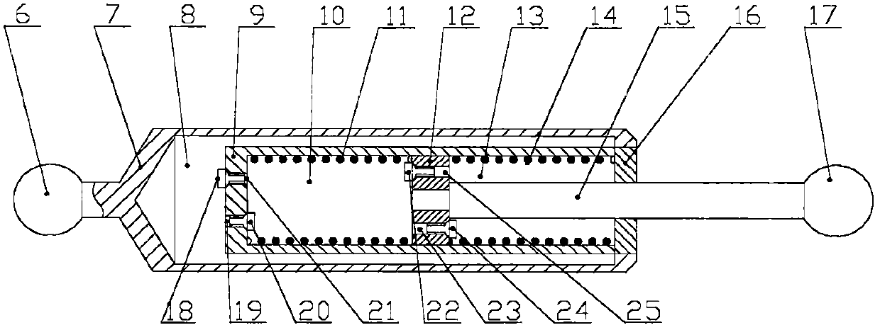 Parallel-connection six-degree-of-freedom damping table