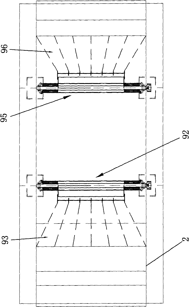 Energy-saving and environmentally-friendly enamel-cover roasting oven