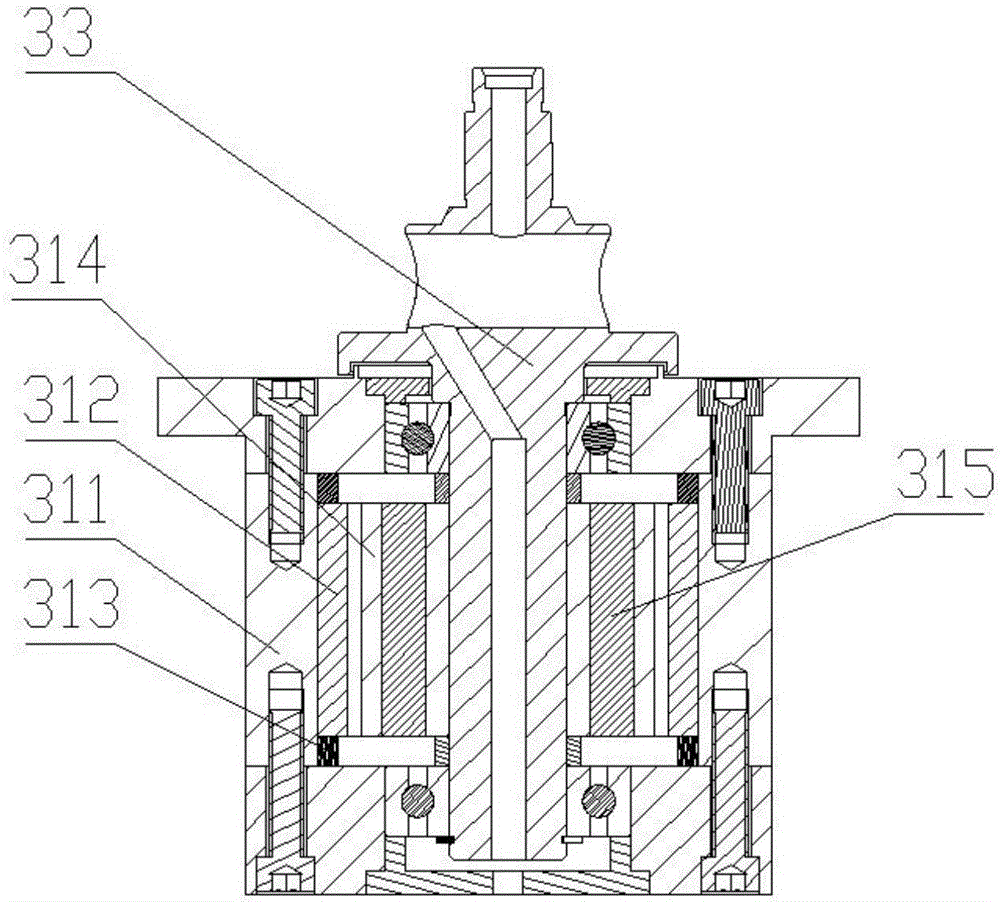 Electric pneumatic spindle