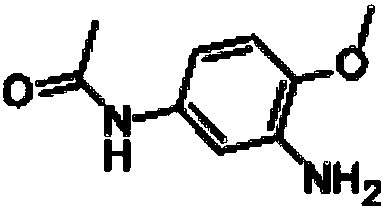 Preparation method of 2-amino-4-acetamino anisole
