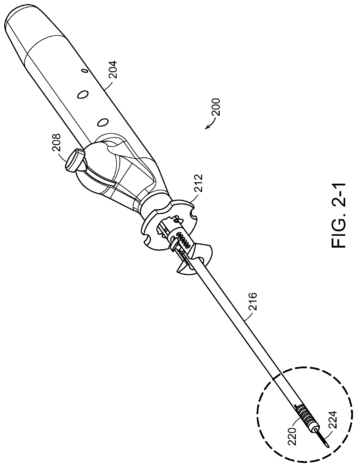 Articulated meniscal repair instrument