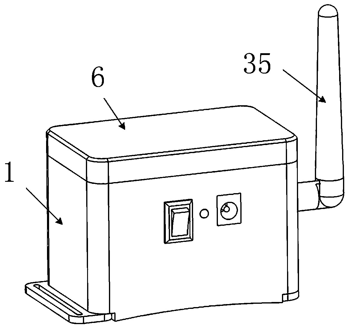 Integrated ultrasonic sensor