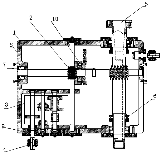 A main case body for a magneto