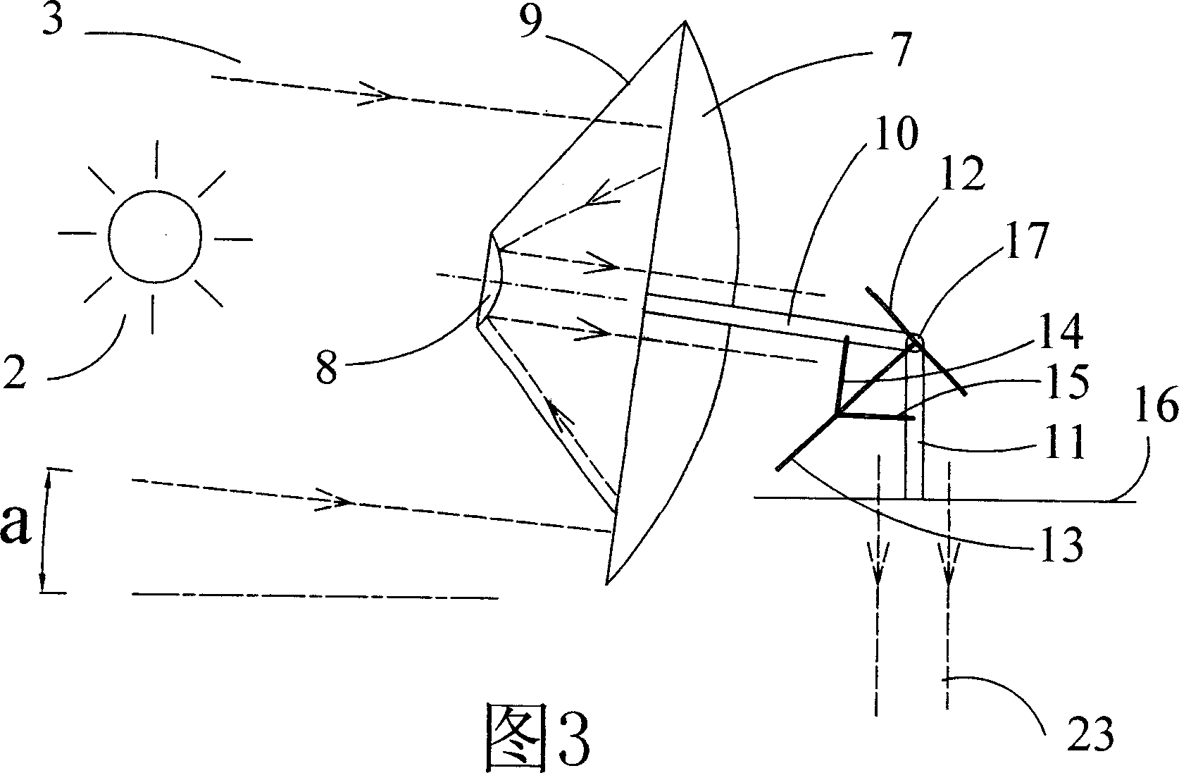 Apparatus for introducing sunlight to room