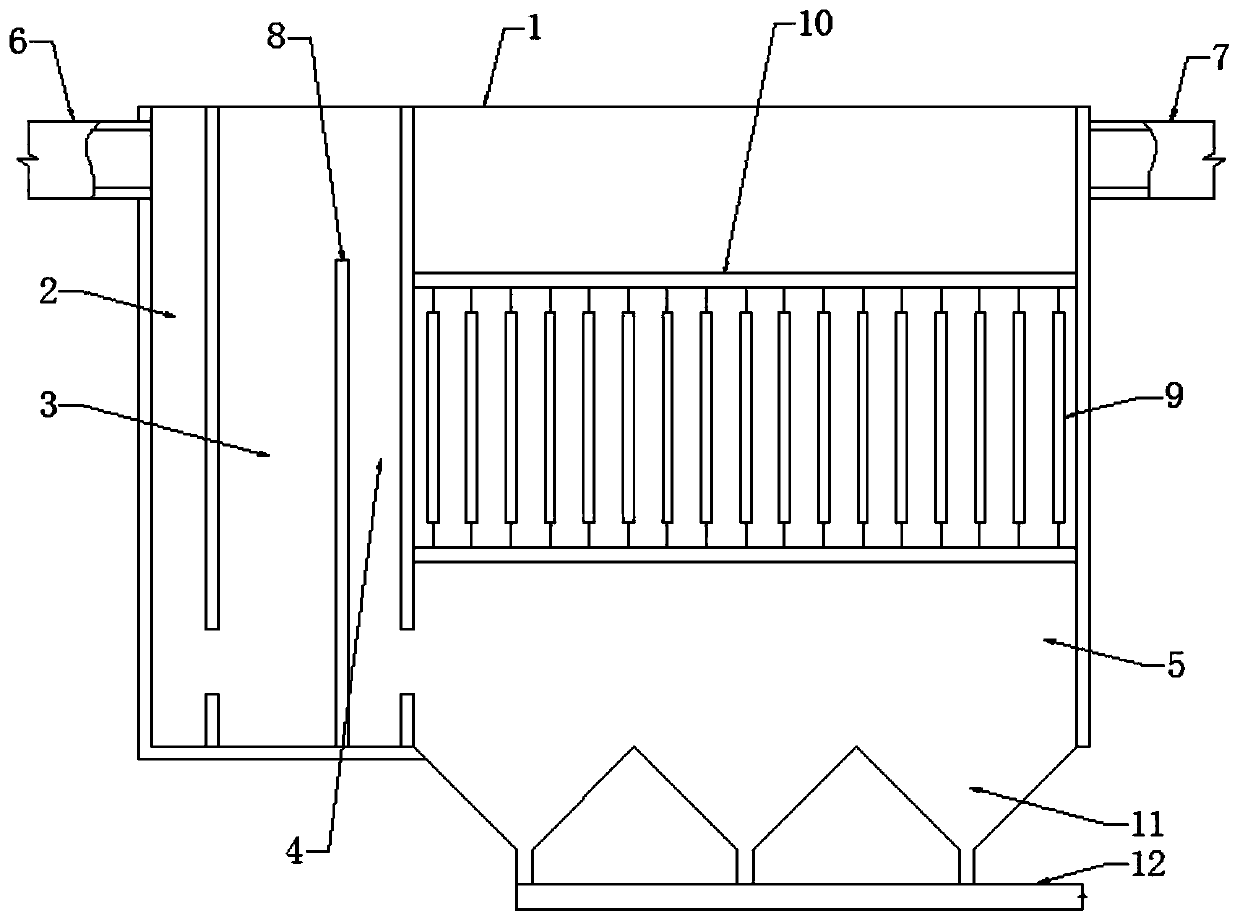 Micro-electrolysis sewage treatment device