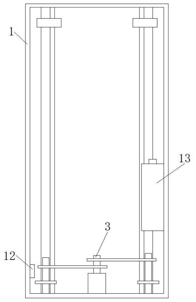 Electric power facility safety warning pile based on alarm function