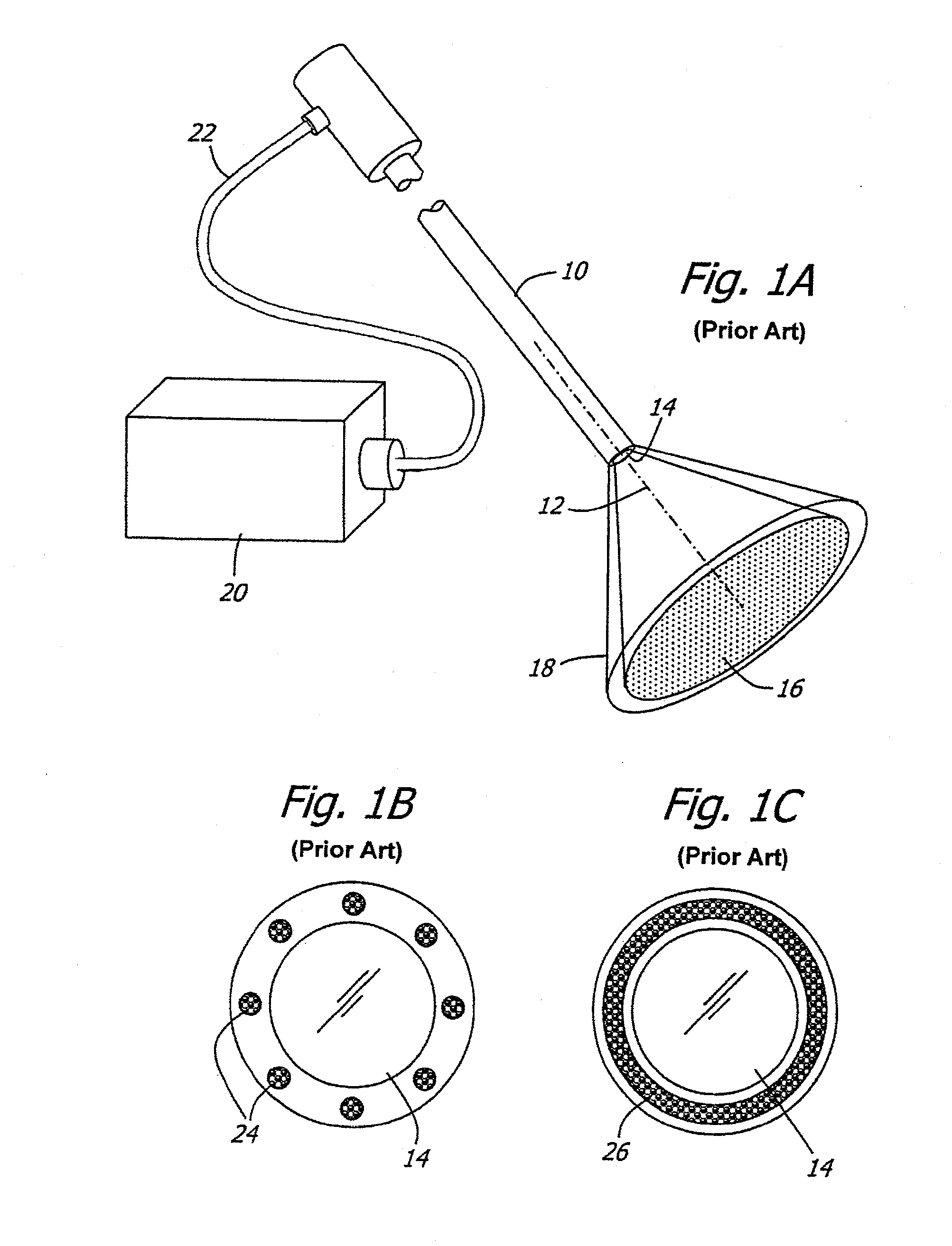 Illumination System For Variable Direction Of View Instruments