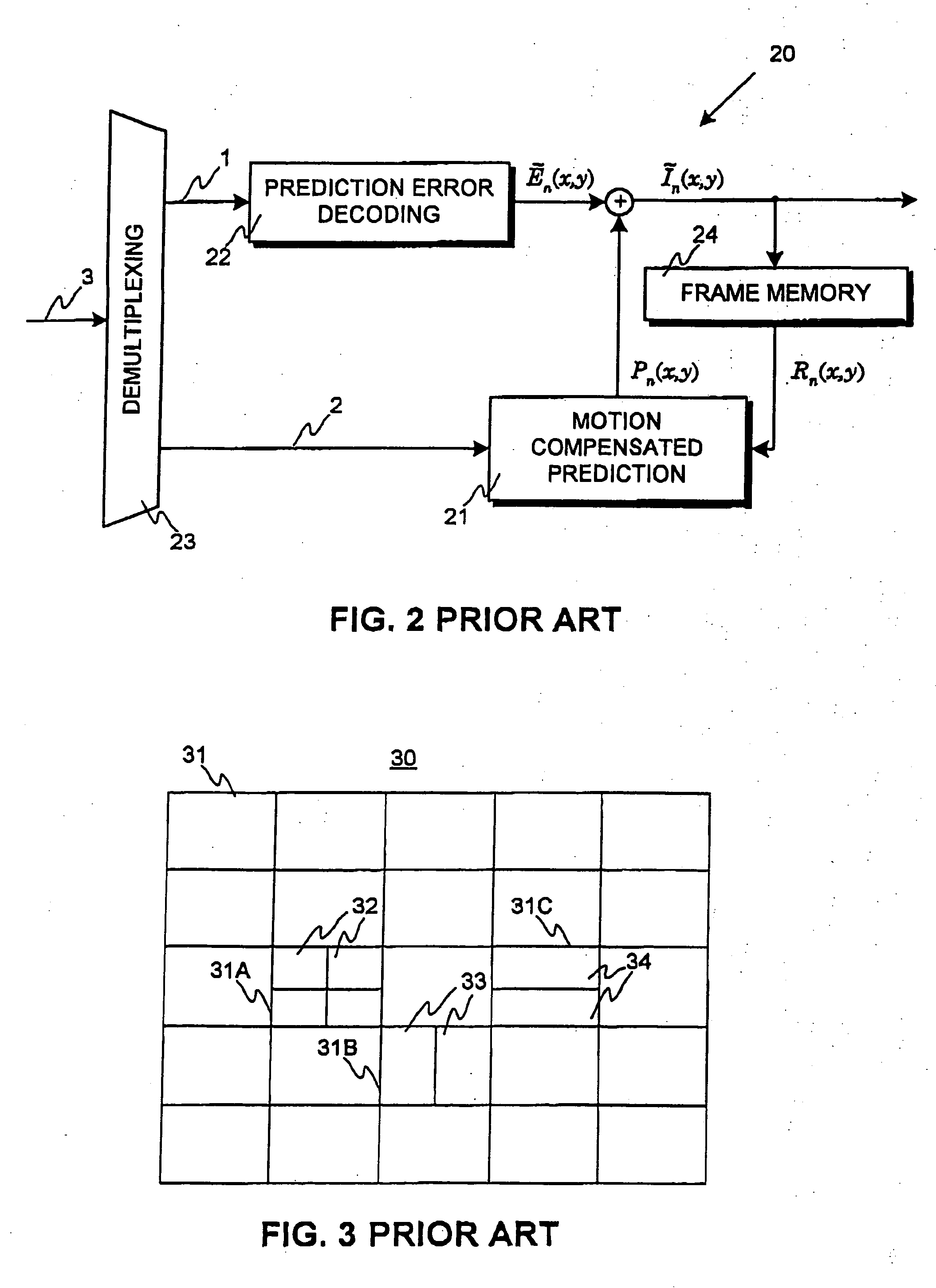 Method for encoding and decoding video information, a motion compensated video encoder and a coresponding decoder