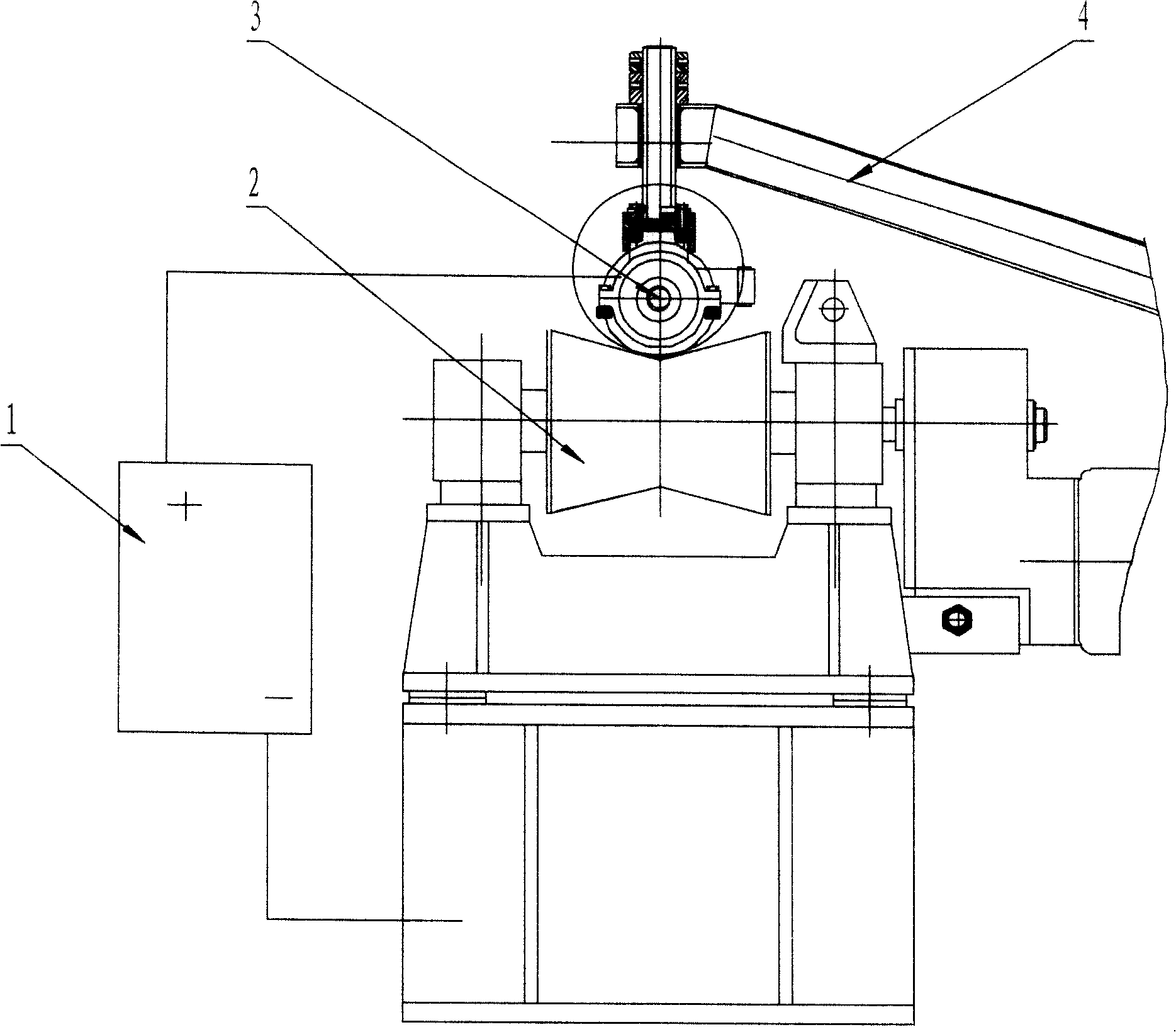 Electric perforating method of seamless tube blank