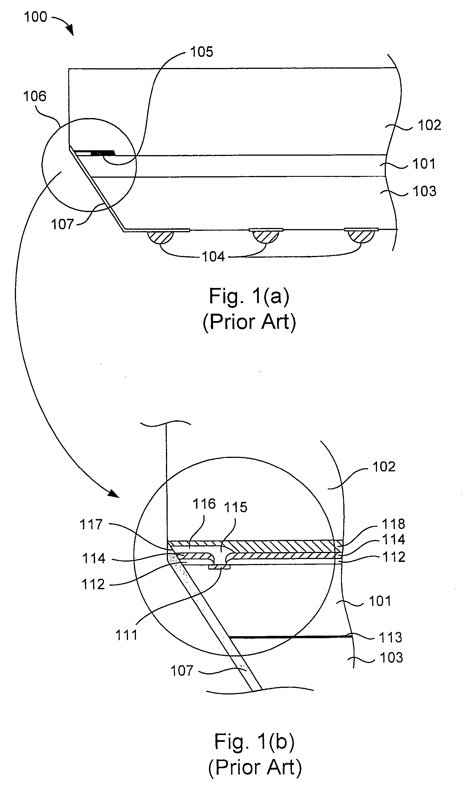 Electrical die contact structure and fabrication method