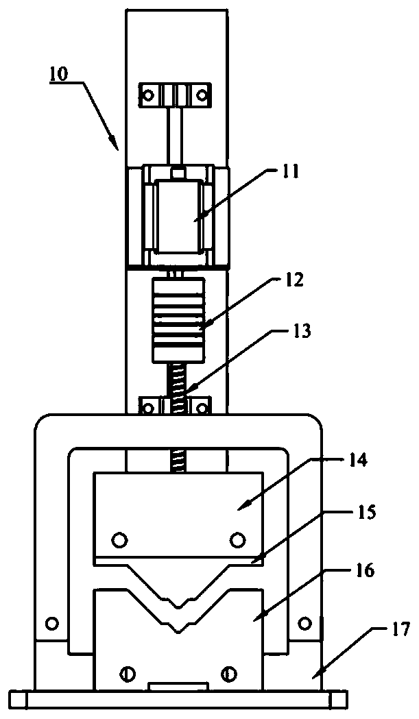 Automatic pipeline damping manufacturing device and automatic pipeline damping manufacturing method