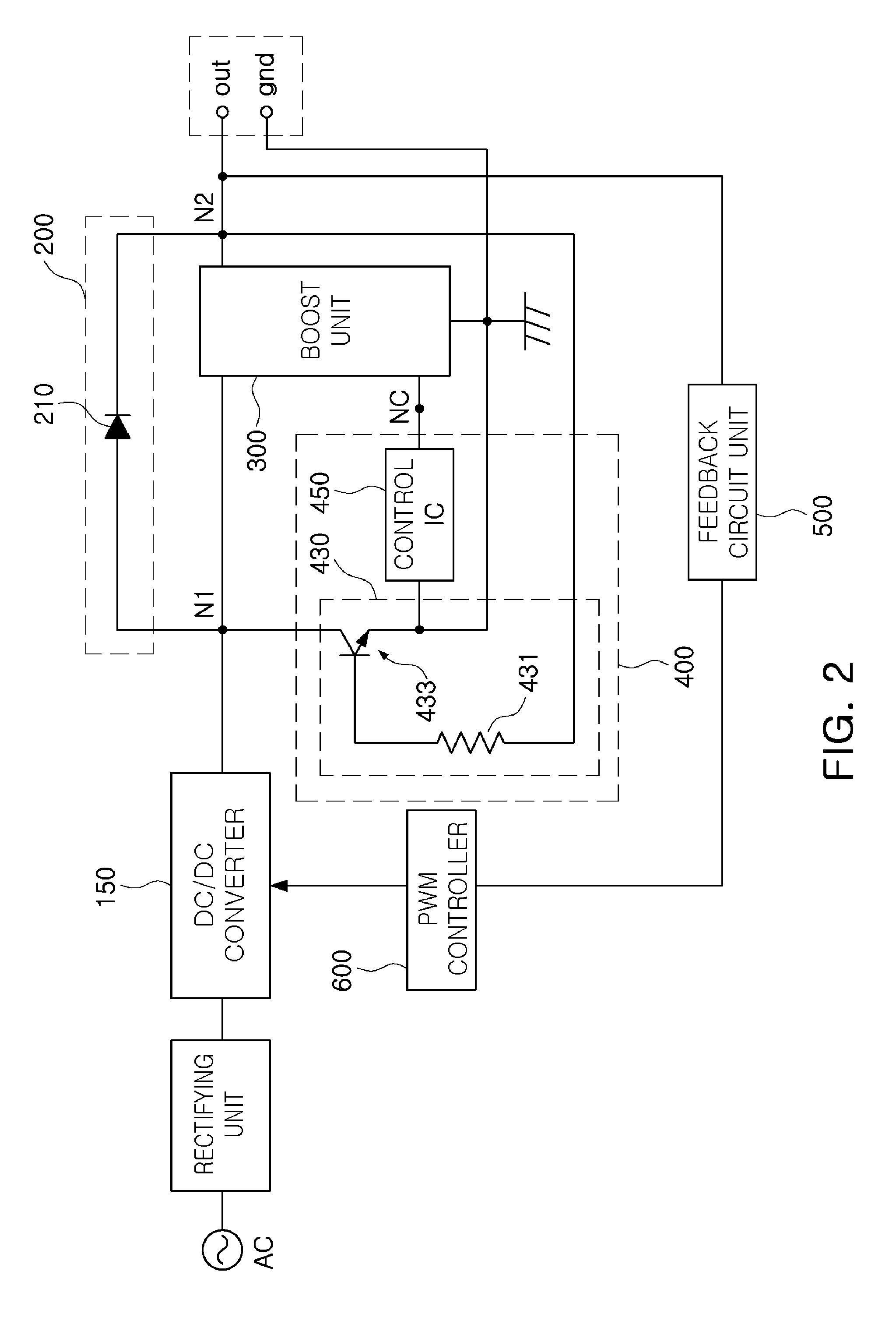 Switching mode power supply having multiple output