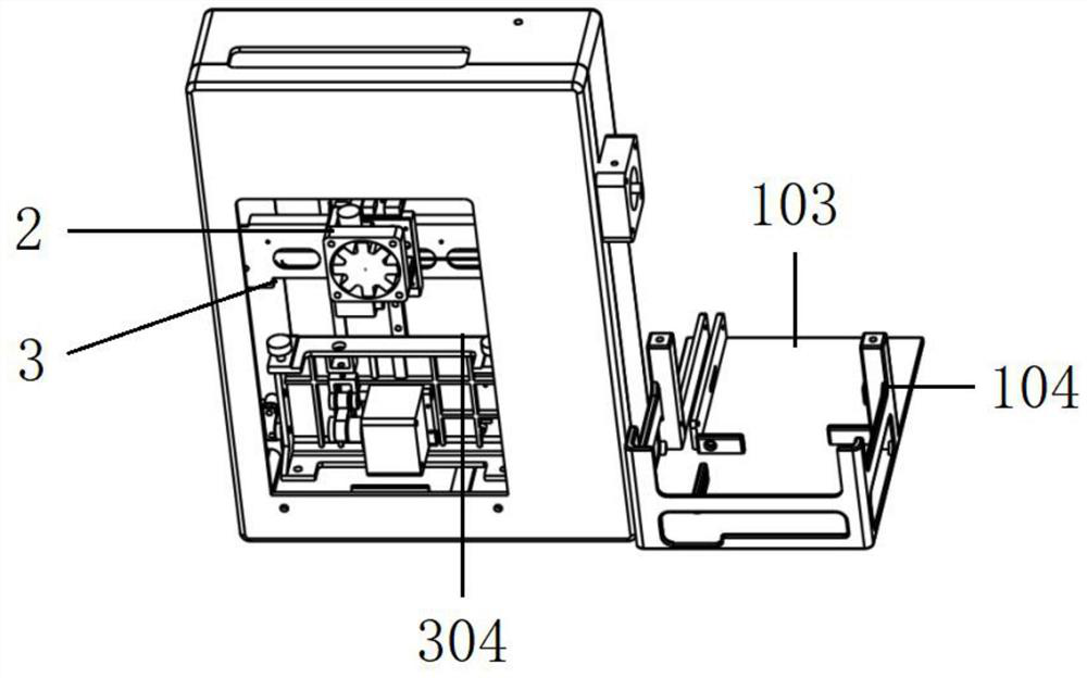 Portable mobile 3D printer and working method