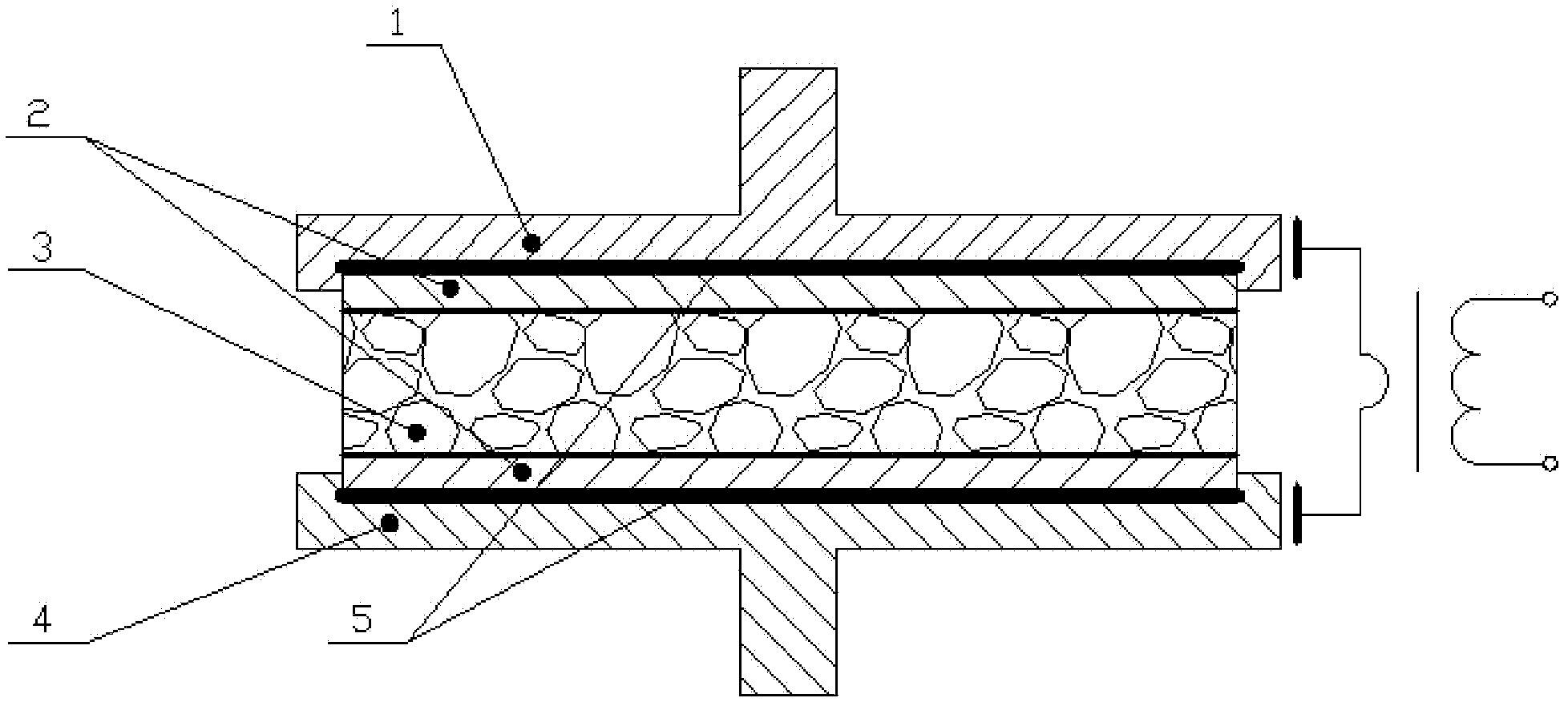 Method for welding foam aluminum sandwich composite plate