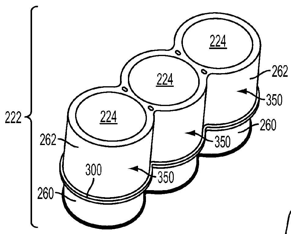 Engine having composite cylinder block