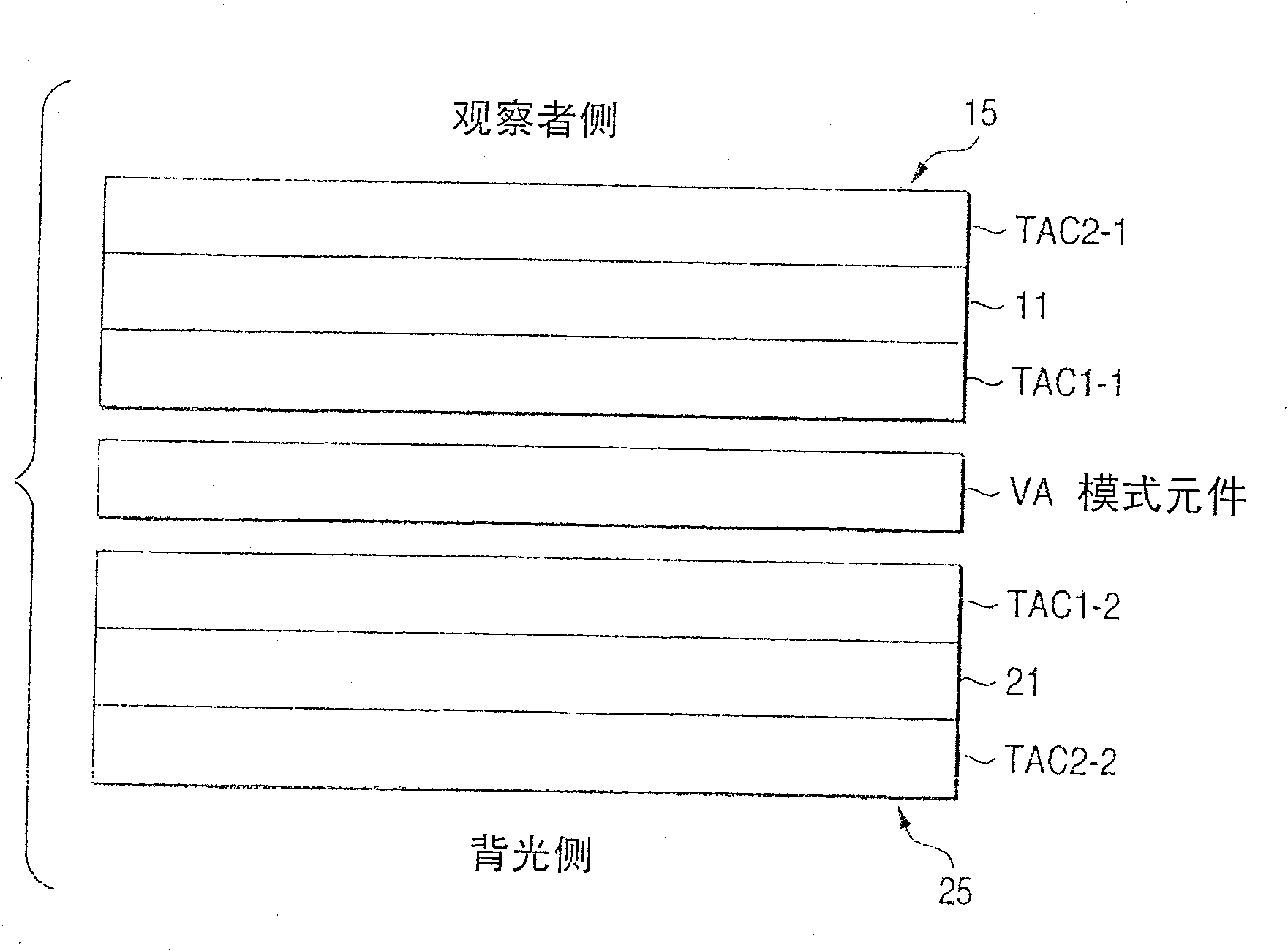 Polarizing plate and liquid crystal display